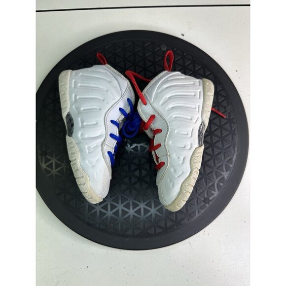 Nike Little Posite One USA Moon Photon Dust Toddlers Shoes DJ4026 001 SZ 7C - Picture 8 of 9